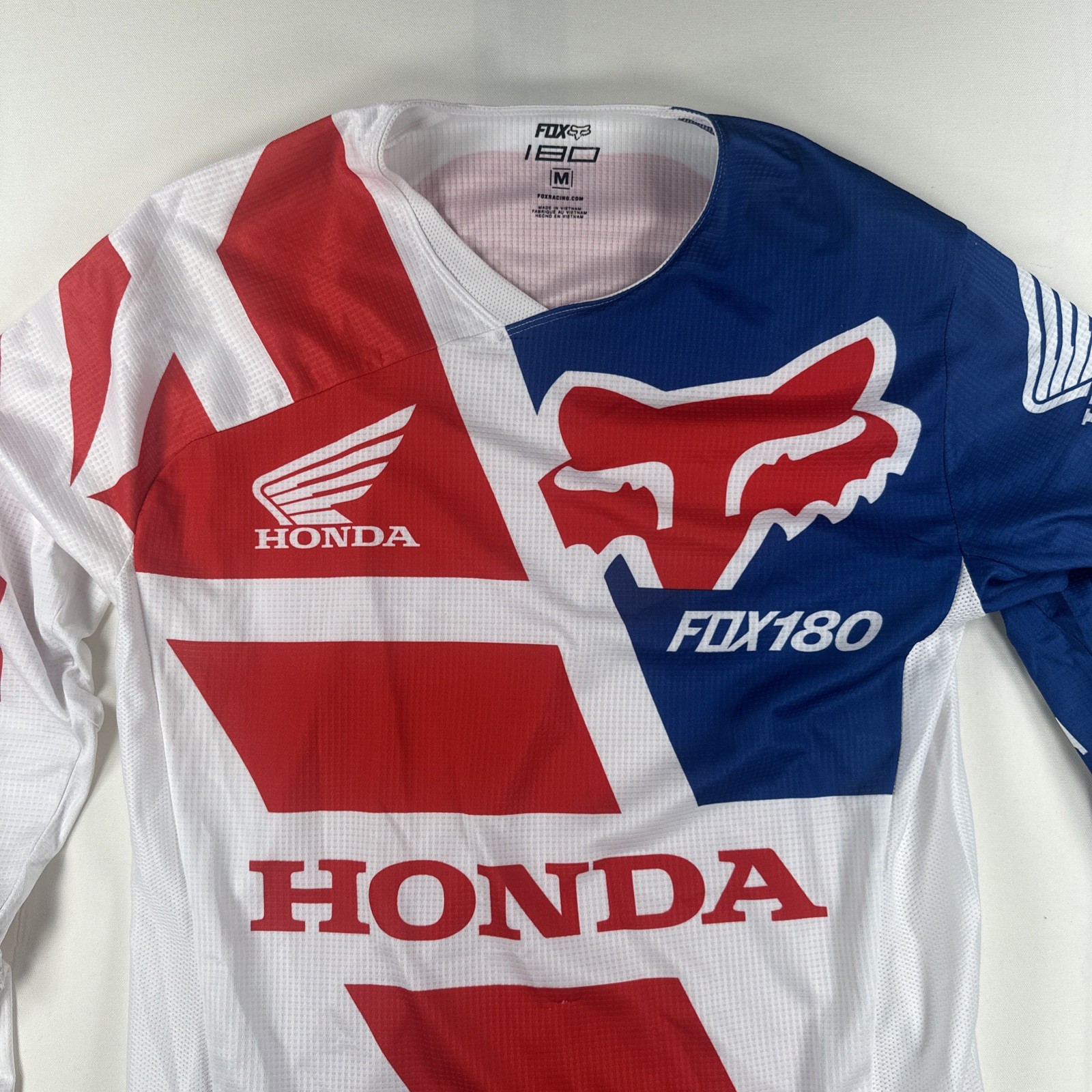 Fox Racing Jersey Shirt Mens M MEDIUM Multi Color Camo Motocross Dirt Bike 180