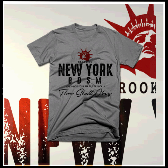 BDSM T-Shirt New York NY Gimp torture dominatrix femdom Sensory Deprivation rule