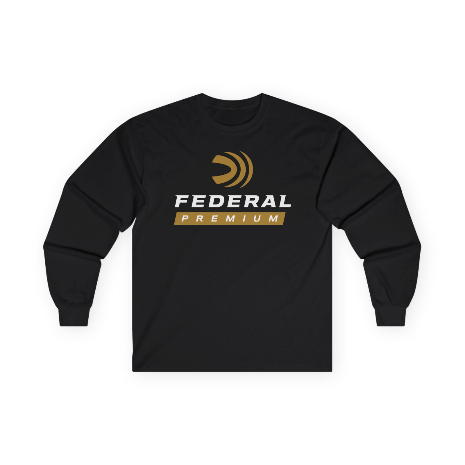Federal Premium Ammunition Logo Men’s Long Sleeve T-Shirt American Size T-Shirt