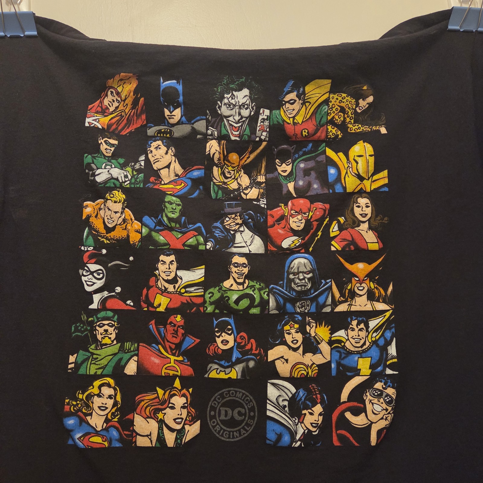Gently used comic book hero t-shirts. Five shirts size XXL!