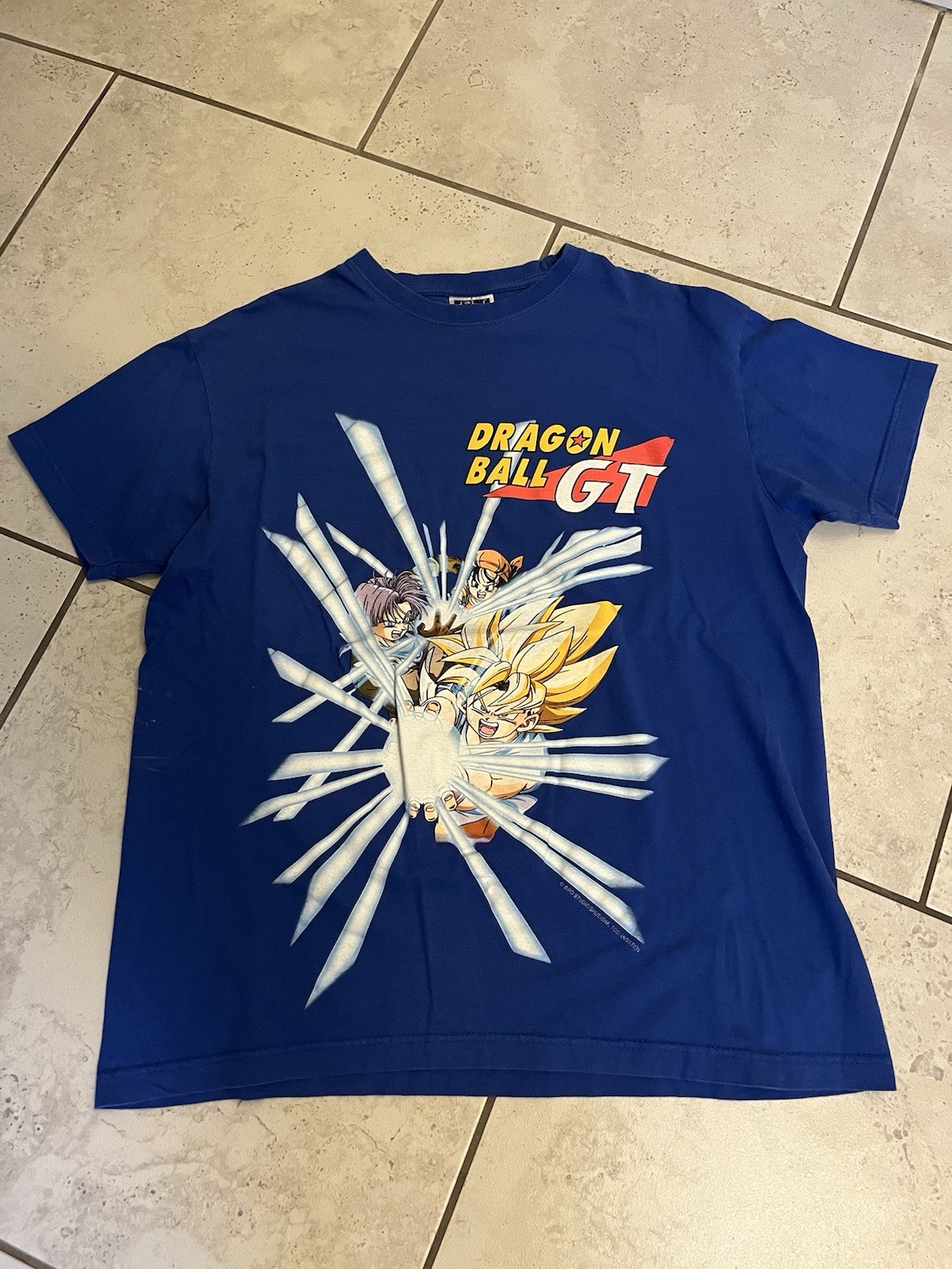 SOL’S Regent Dragon Ball GT Goku Trunks Pan Blue Graphic T-Shirt Men’s M
