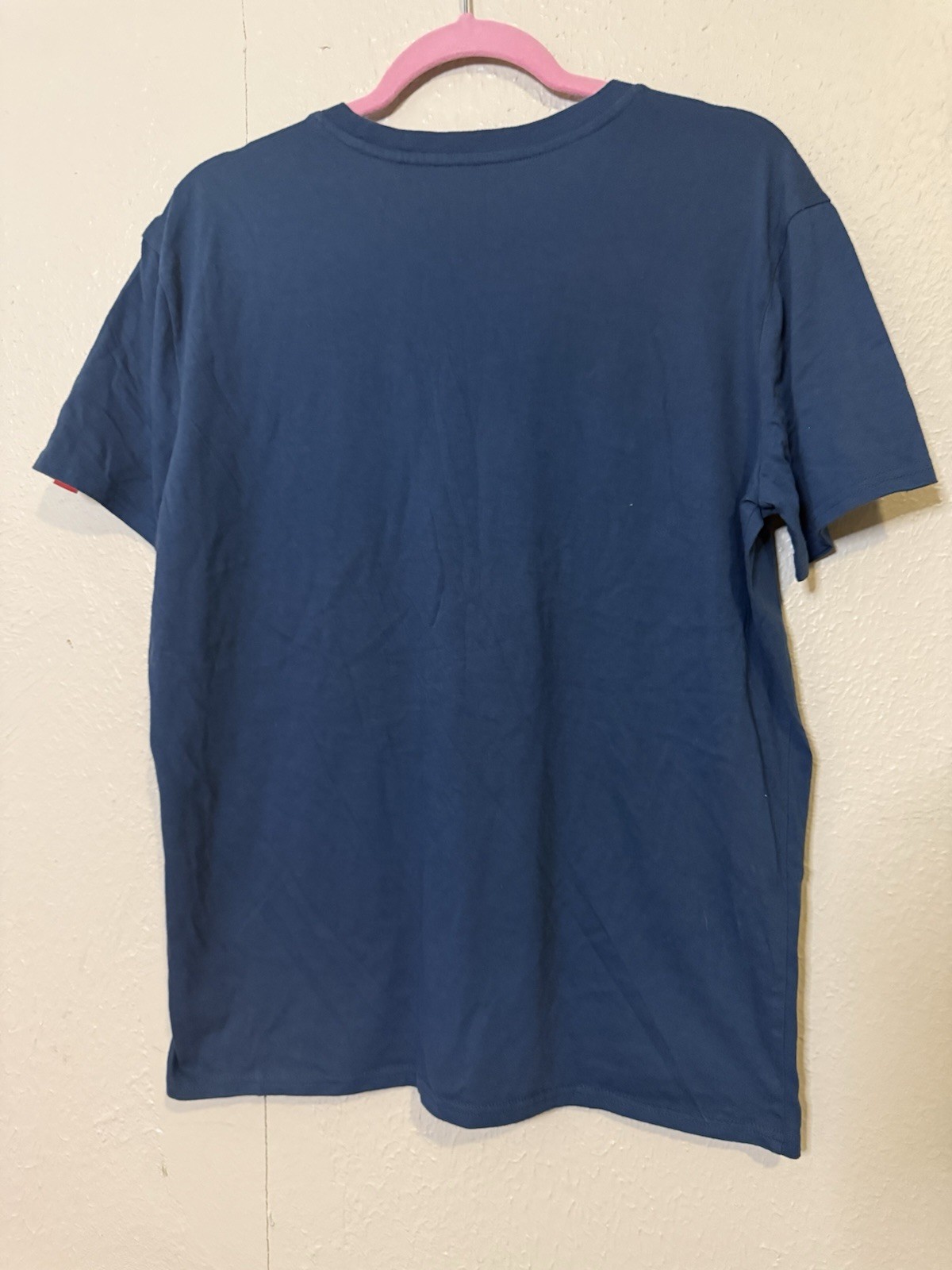 Psycho Bunny Psychobunny Logo Shirt Size M Navy Blue Red Logo Chest