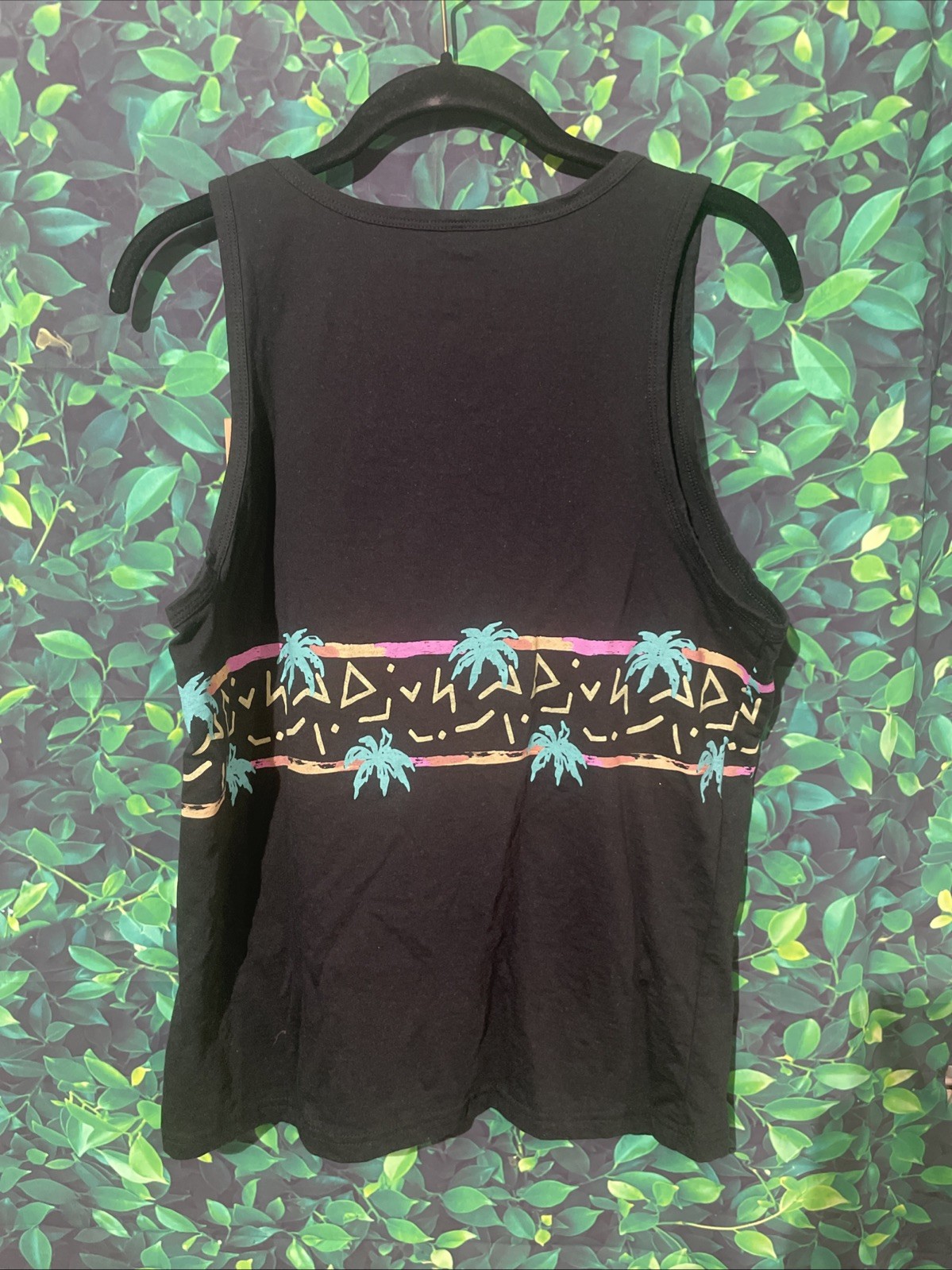Chubbies Simply Saturday Tank Top Black Size Small