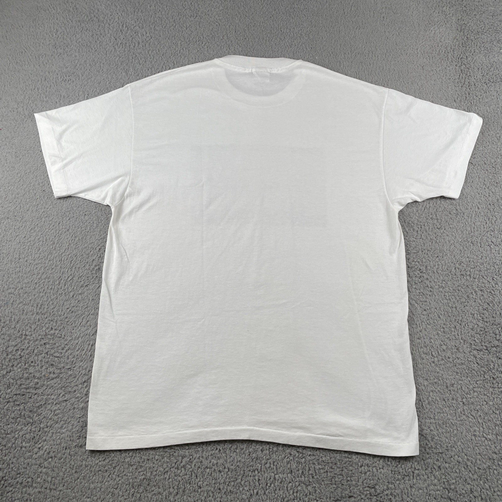Vtg Hanes XL White T Shirt 1993 North Kingstown Soccer Invitational Made In USA