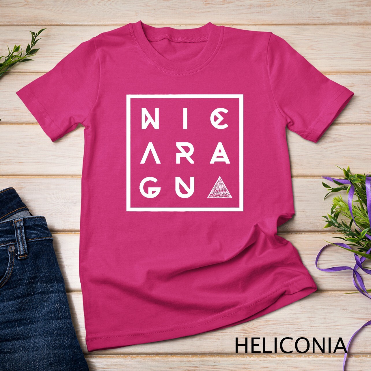 Geometric Nicaragua Premium T-Shirt Unisex T-shirt