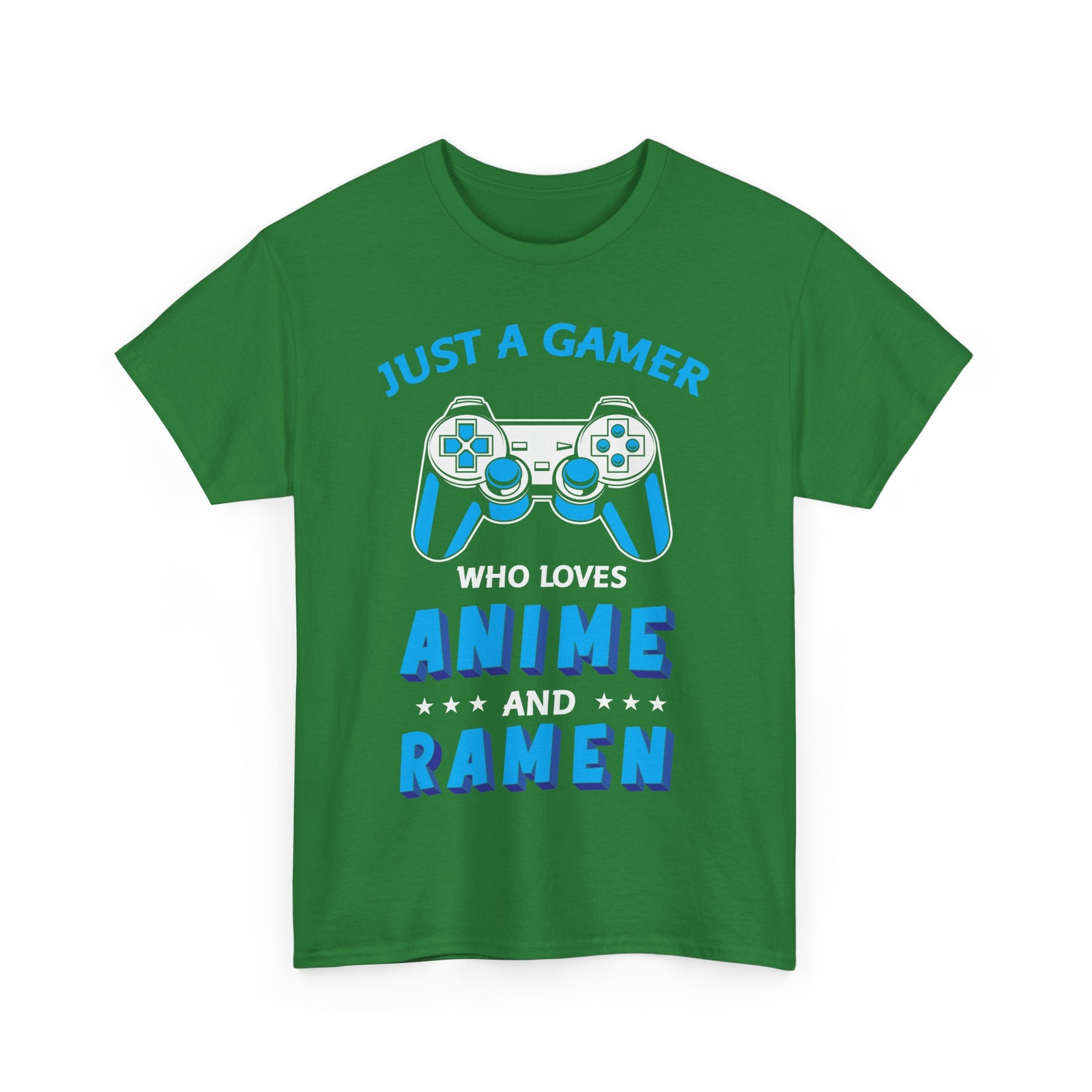 Anime Street Fashion Tee | Manga Shirt | Just a gamer who loves anime and ramen