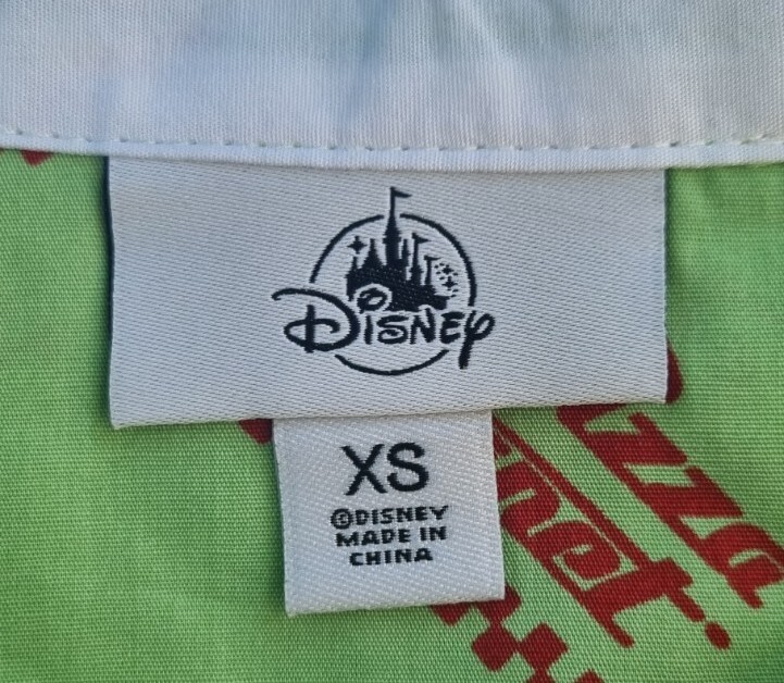 Boys Disney Parks – Pizza Planet Woven Button Shirt | BNWT | X-Small Toy Story