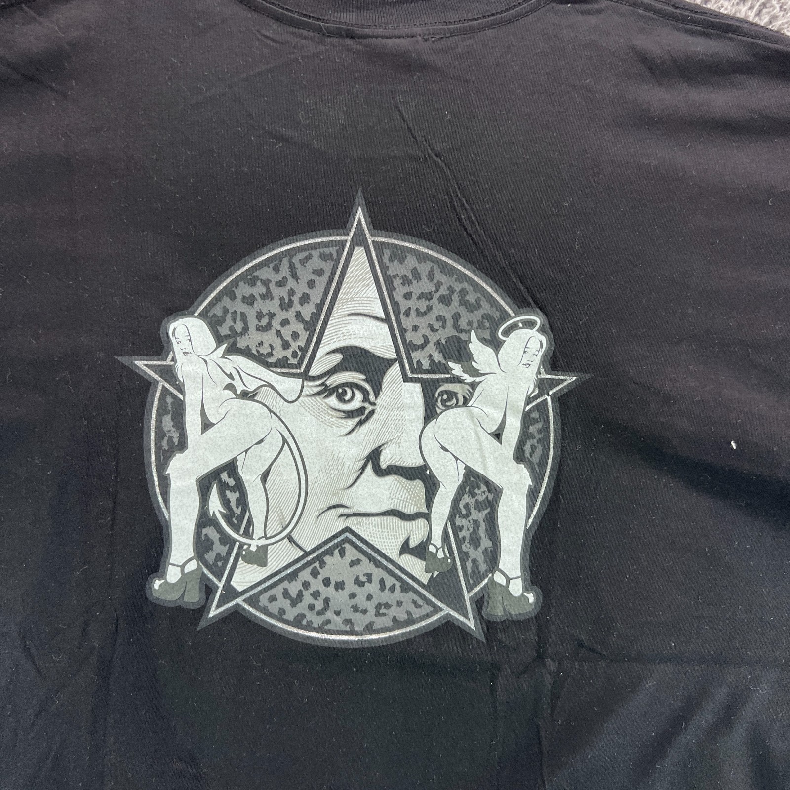 Vintage No Fear Shirt Mens XL Deadstock Streetwear Y2K 90s Retro Hippie Porn