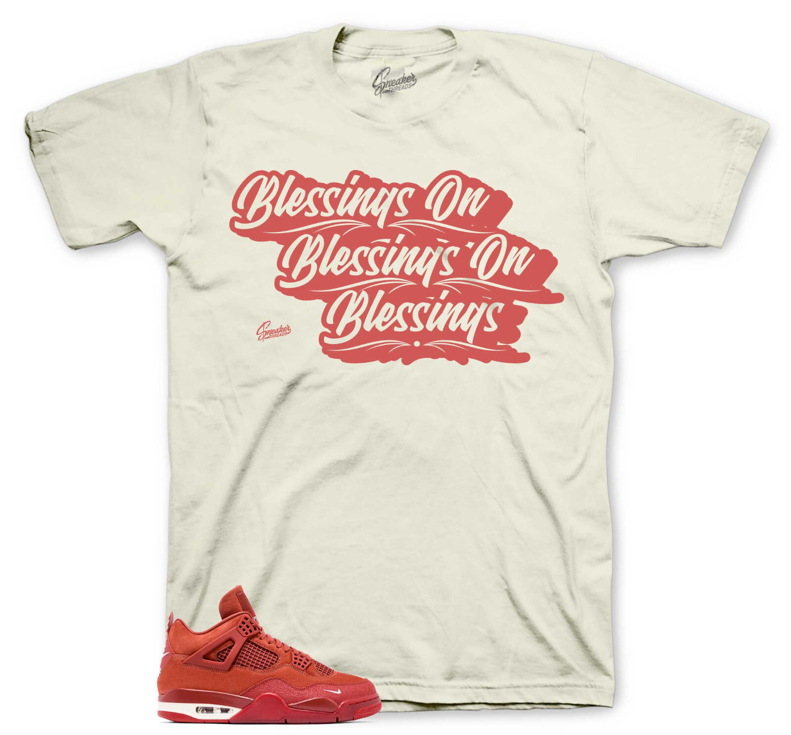 Shirt To Match Jordan 4 Brick By Brick Shoes – Blessings Sneaker Tees