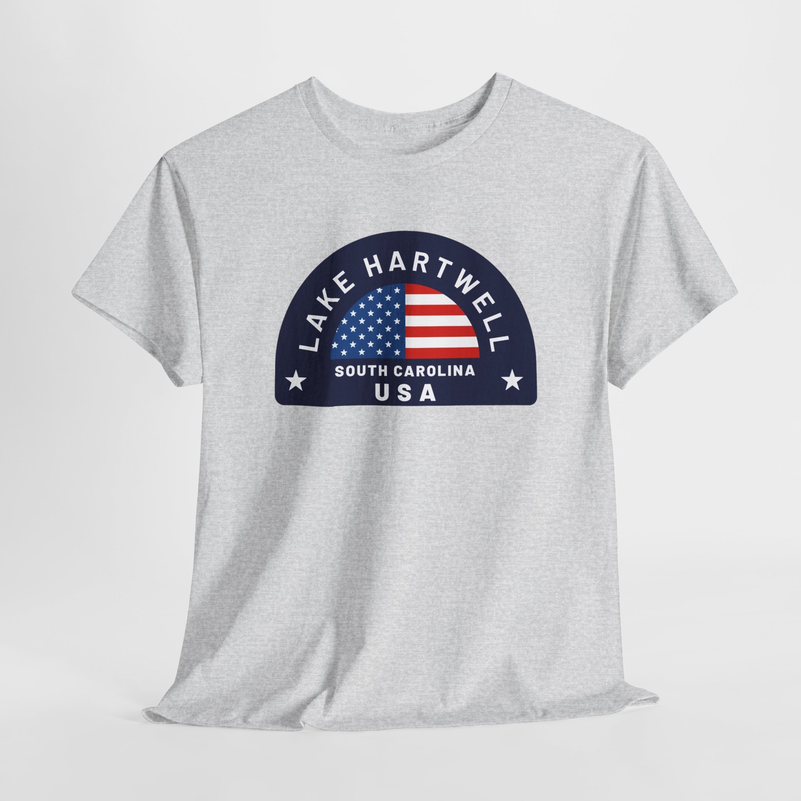 Lake Hartwell, South Carolina – Unisex Heavy Cotton Tee