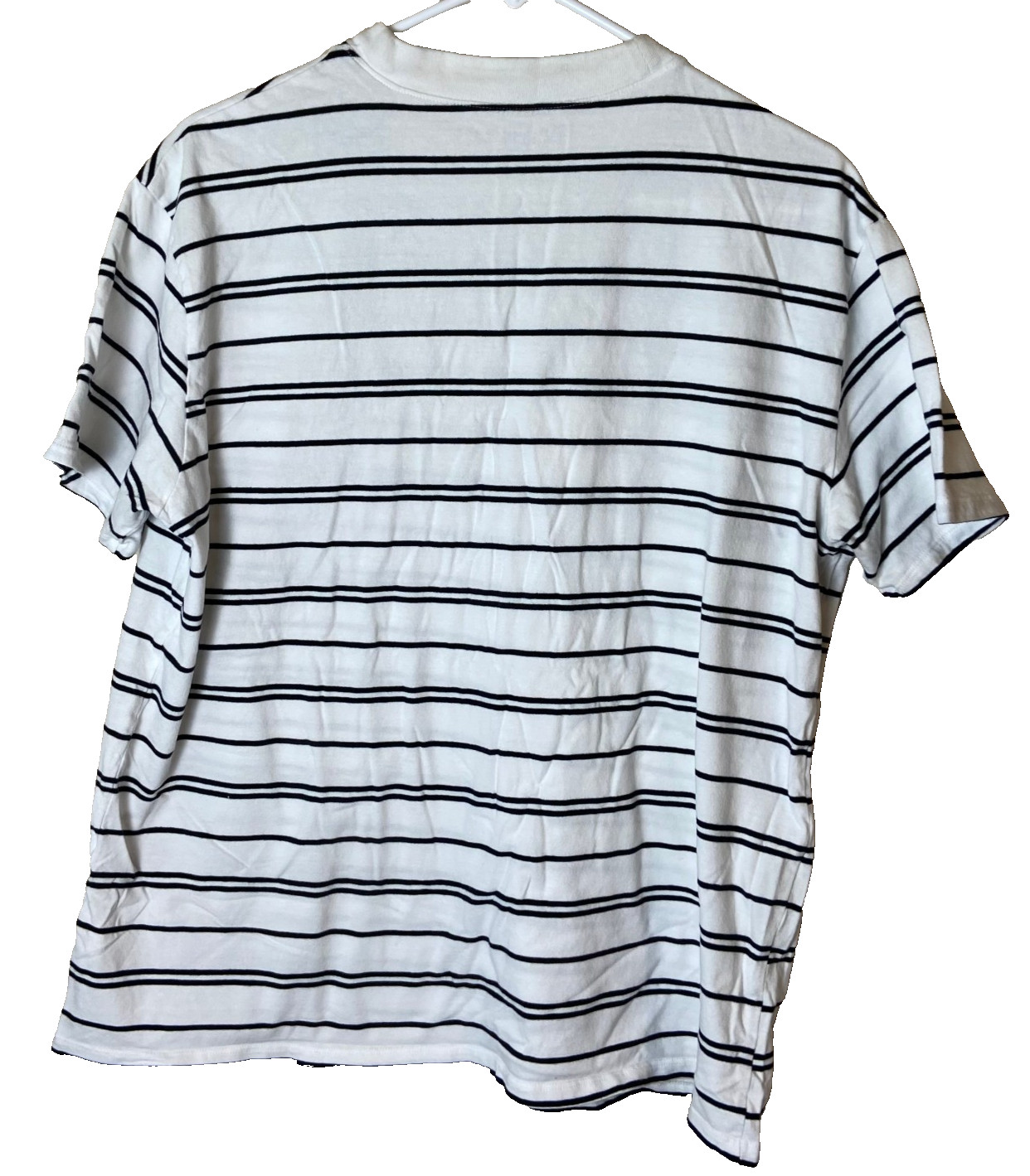 Abercrombie & Fitch striped t-shirt in white and Black Women Size M