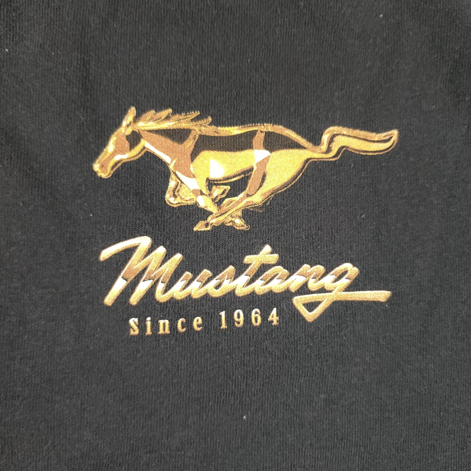 Ford Mustang T Shirt Mens Large Black Boss 302 5.0 Muscle Car Graphic Tee Logo