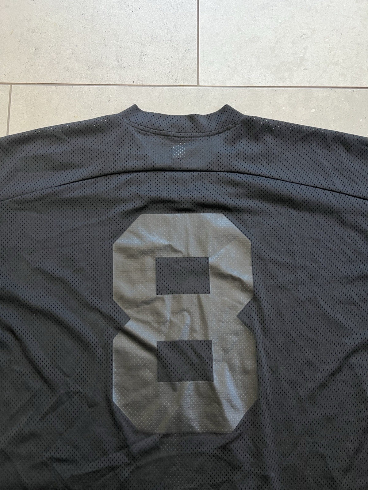 ASRV DSG-0772 SilverPlus Mesh Oversized Jersey Limited Edition Tee Shirt Large