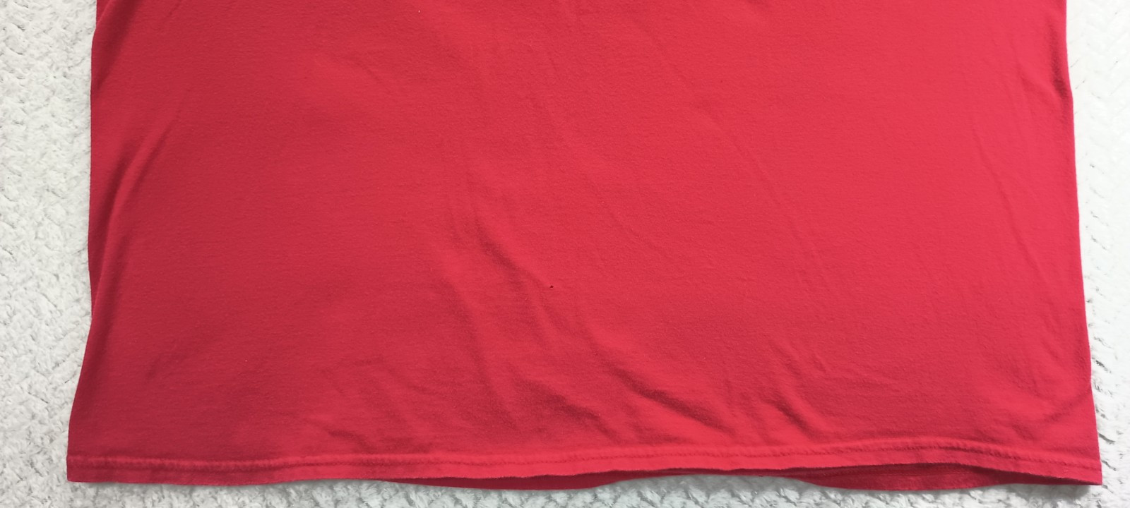 2 – Durham Large T Shirts Red BCA & Blue Gildan With Small Pin Hole