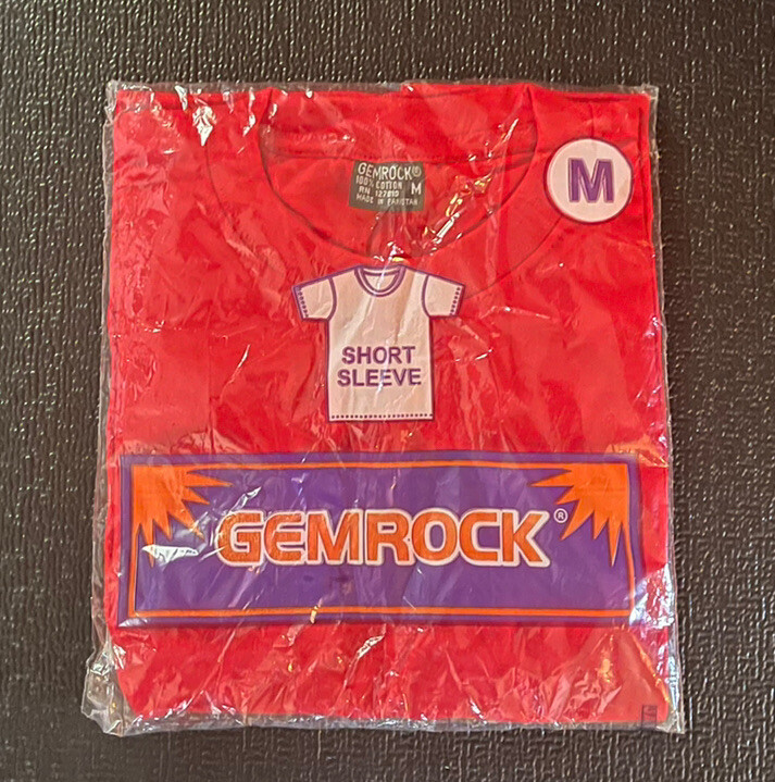 Gemrock Tshirt Short Sleeve Red Size Medium