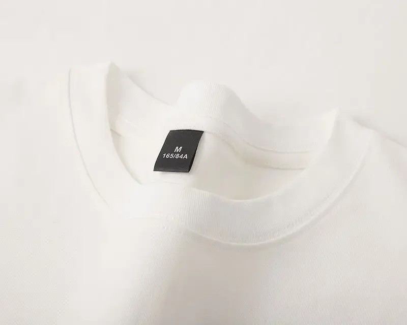 600g Heavyweight Oversized Solid Color 100% Cotton T-Shirt For Men Women