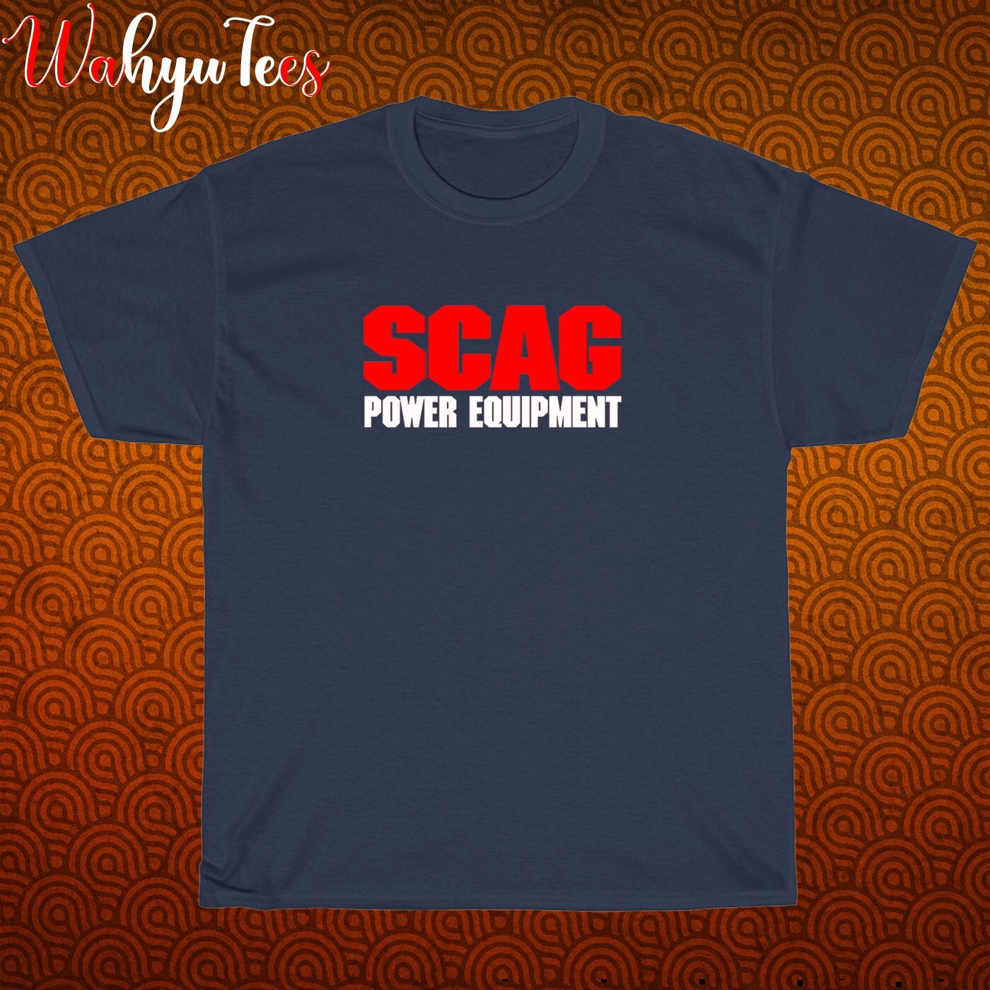 New Scag Power Equipment Logo Black/Grey/Navy/White Size S-5XL Unisex T-Shirt