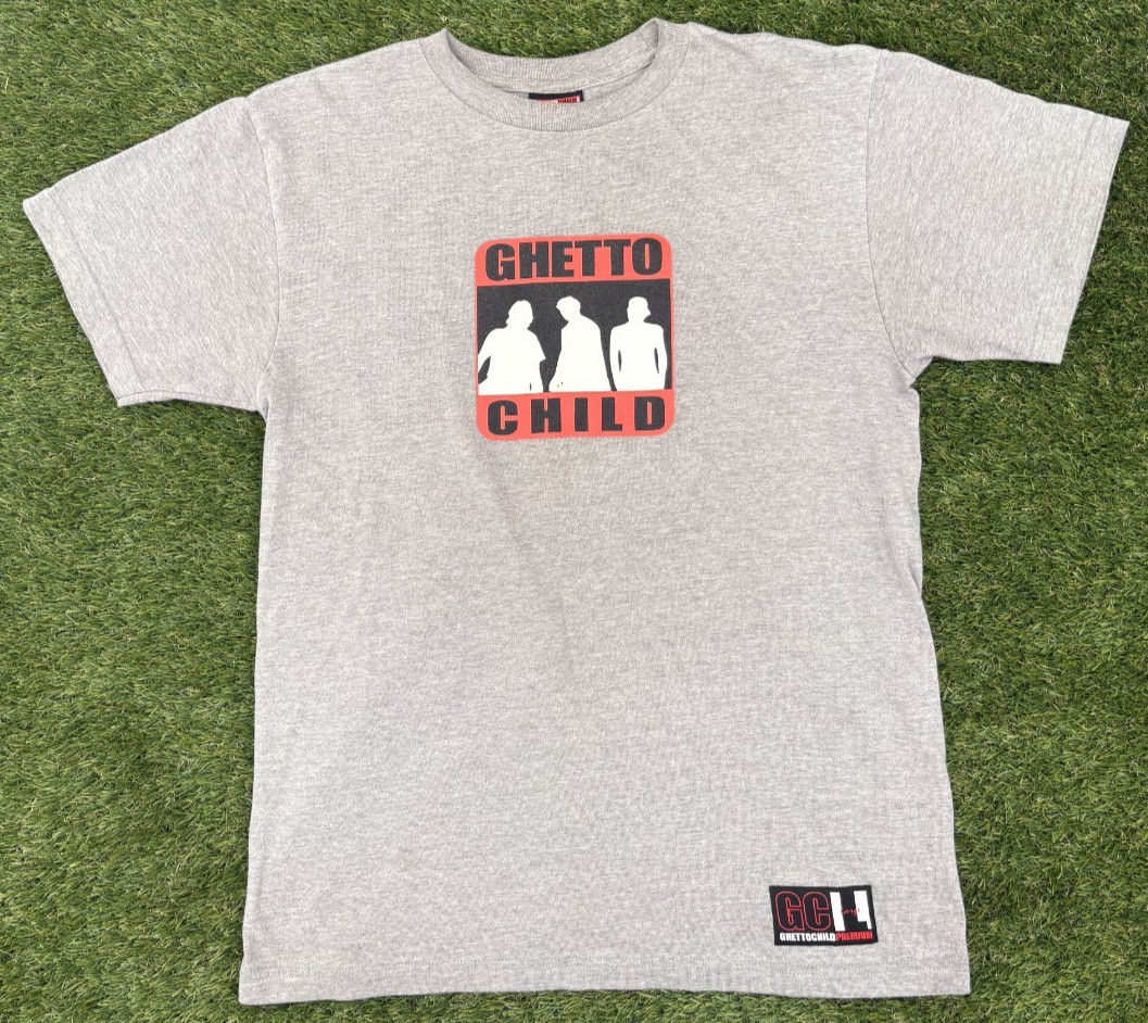 Vintage Ghetto Child Skate Shirt Mens Size Large Grunge Streetwear Skater Tee