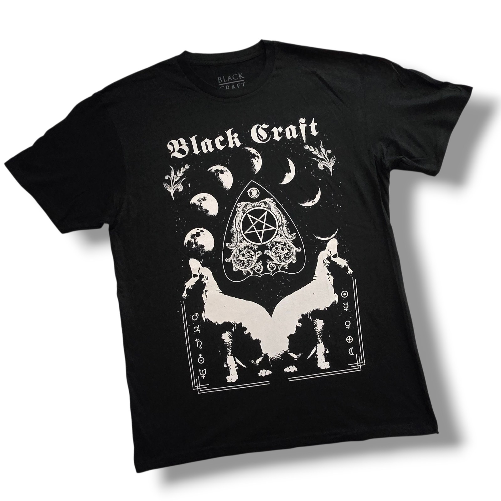 Blackcraft Cult Men’s T-shirt Black. Size Large. 100% Soft Cotton