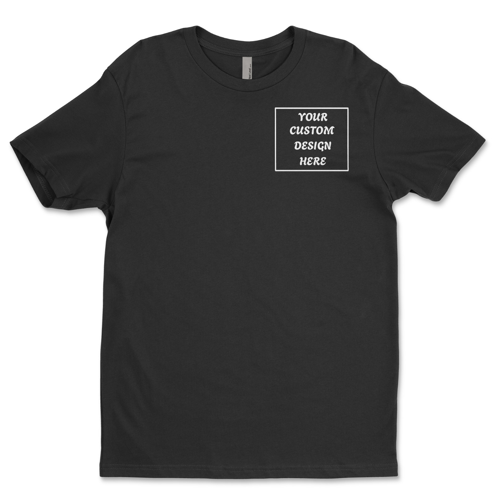 Personalized Custom T-ShirtCustomized w/Photo, Text, Logo DTF on nextlevel shirt