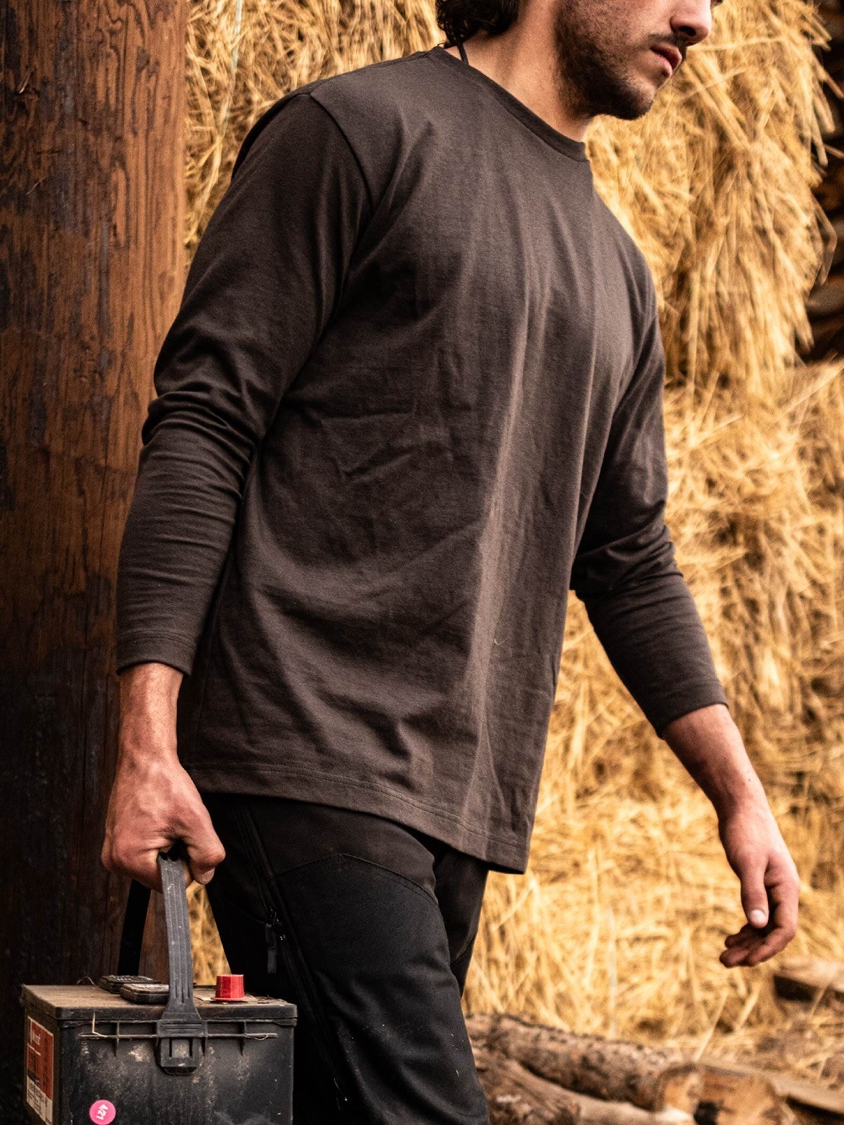 1620 2-Pack Heavyweight NYCO Long Sleeve Work T-Shirts USA Made
