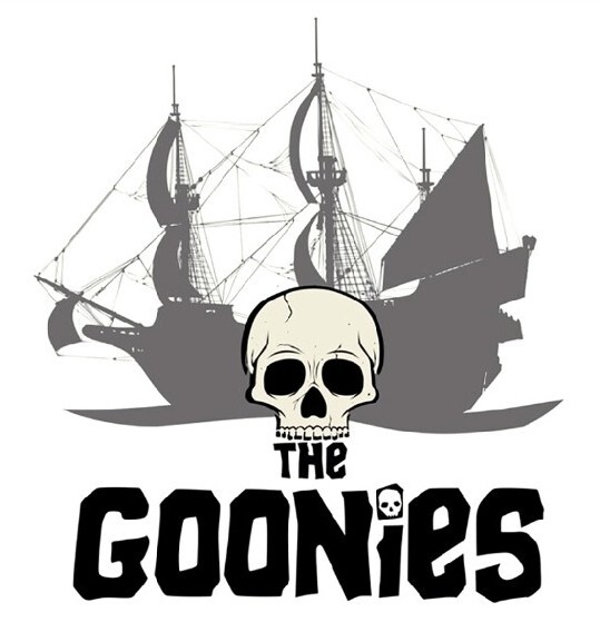 GOONIES ☠️ STICKERS 10 PACK LOT **WORLDWIDE 🌐 SHIPPING** PIRATE SHIP