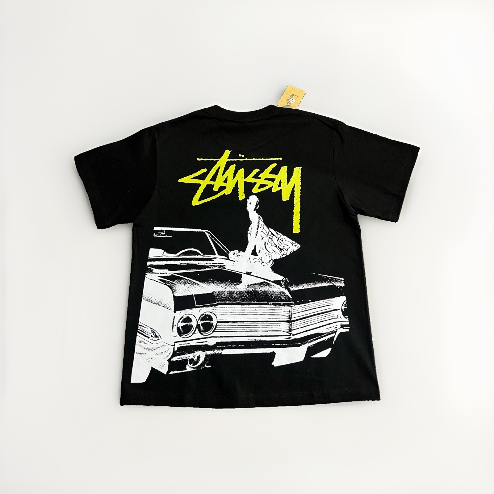 Stussy Men’s Beat Crazy Tee Black Size M – SameDay Free Shipping!