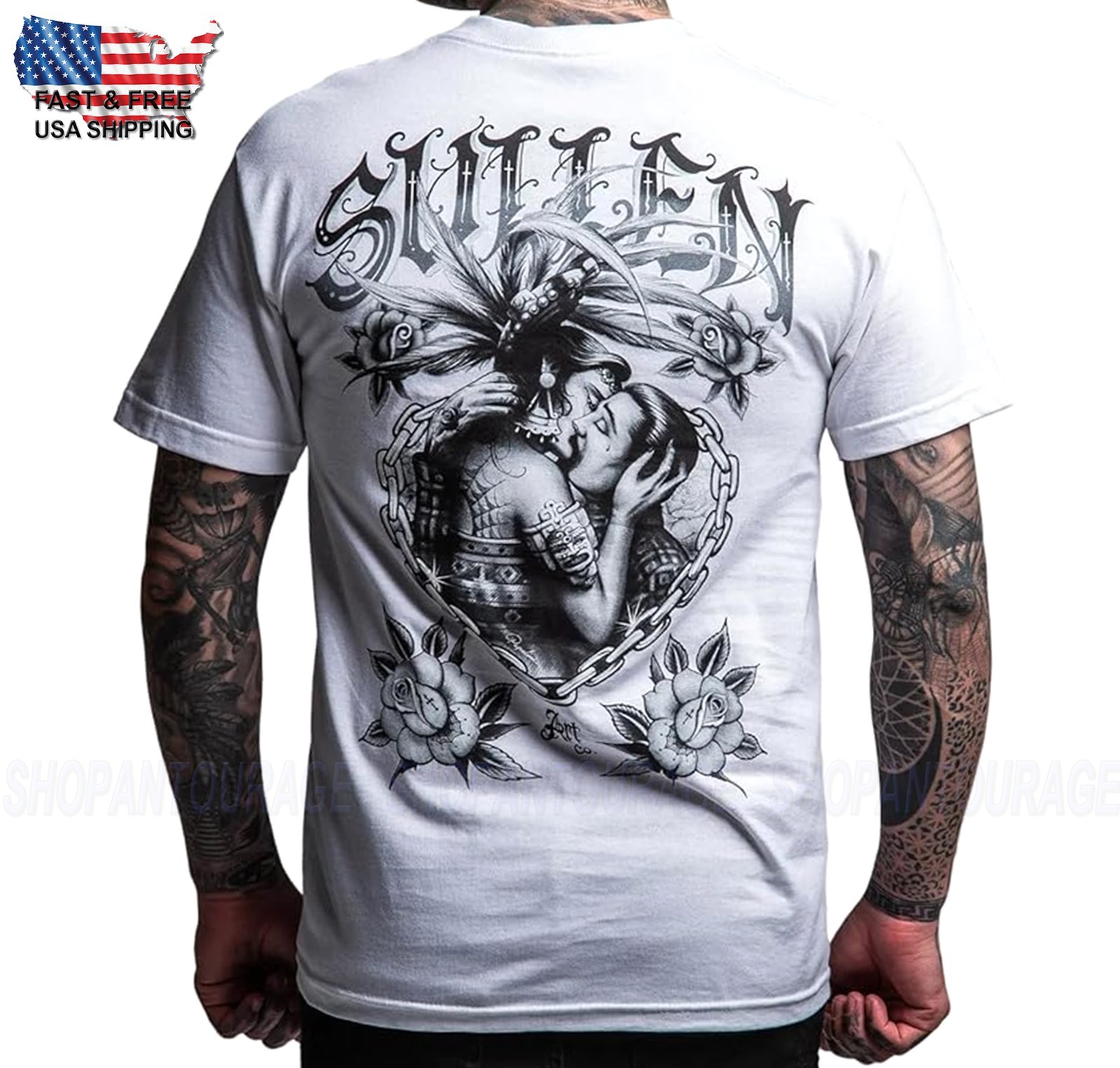 Sullen Art Collective Pepelini Standard Fit SCM7598 Short Sleeve Men`s T-shirt