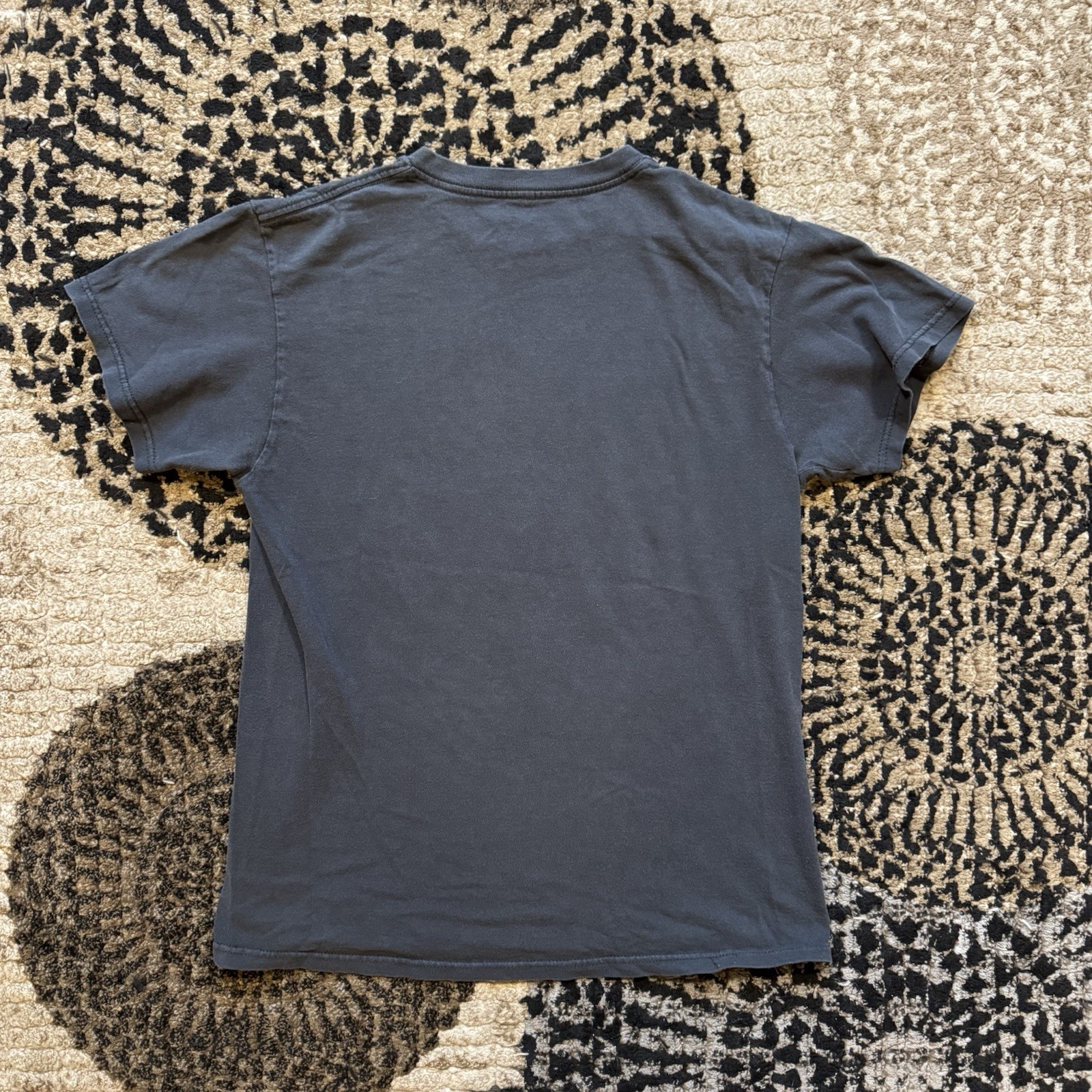 Vintage Grenade T Shirt Medium Faded Black Streetwear Grunge