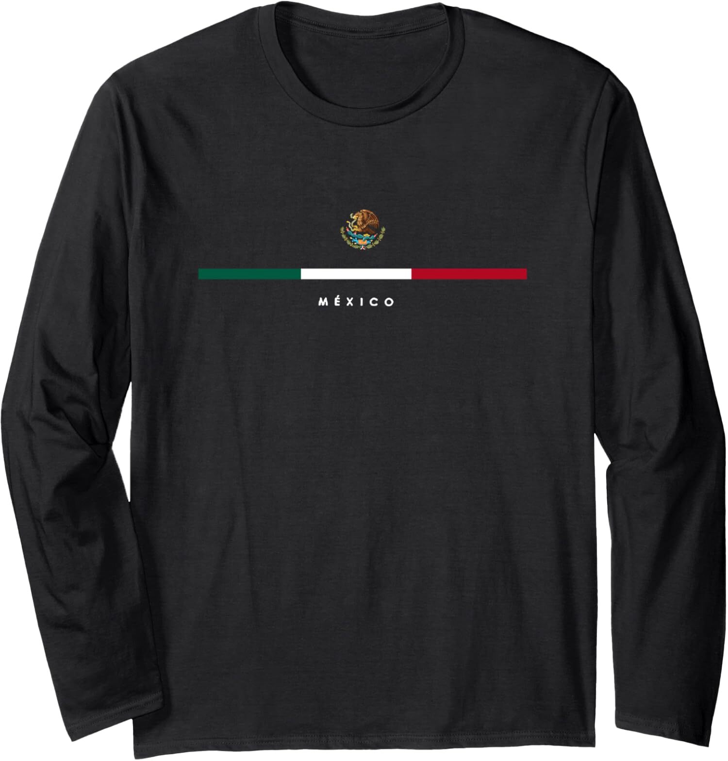 Mexico Mexican Flag Vintage Mexican Independence Day Long Sleeve Tshirt