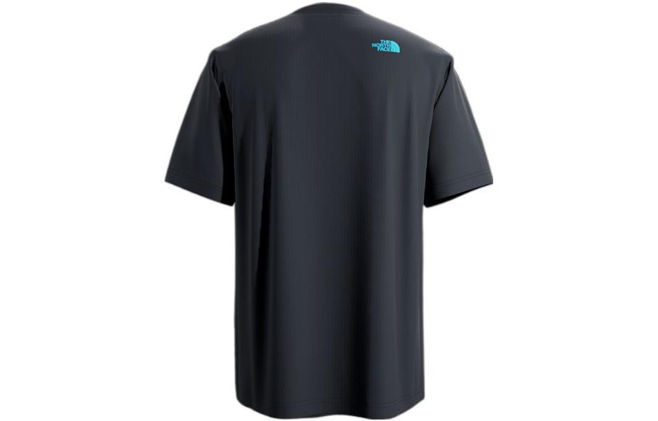 The North Face Heart Series Ss22 Heart Logo Letter Print Solid Color Round Neck