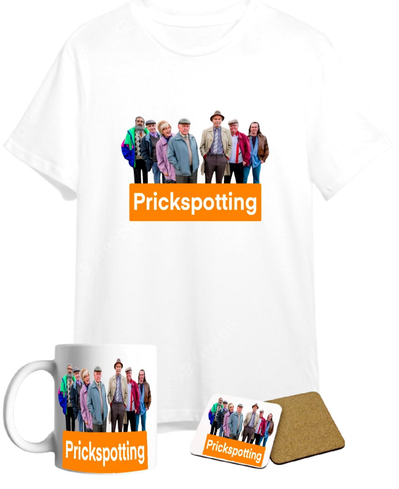 Still game Scottish gift box t shirt mug coaster tv quotes Prick spotting adult