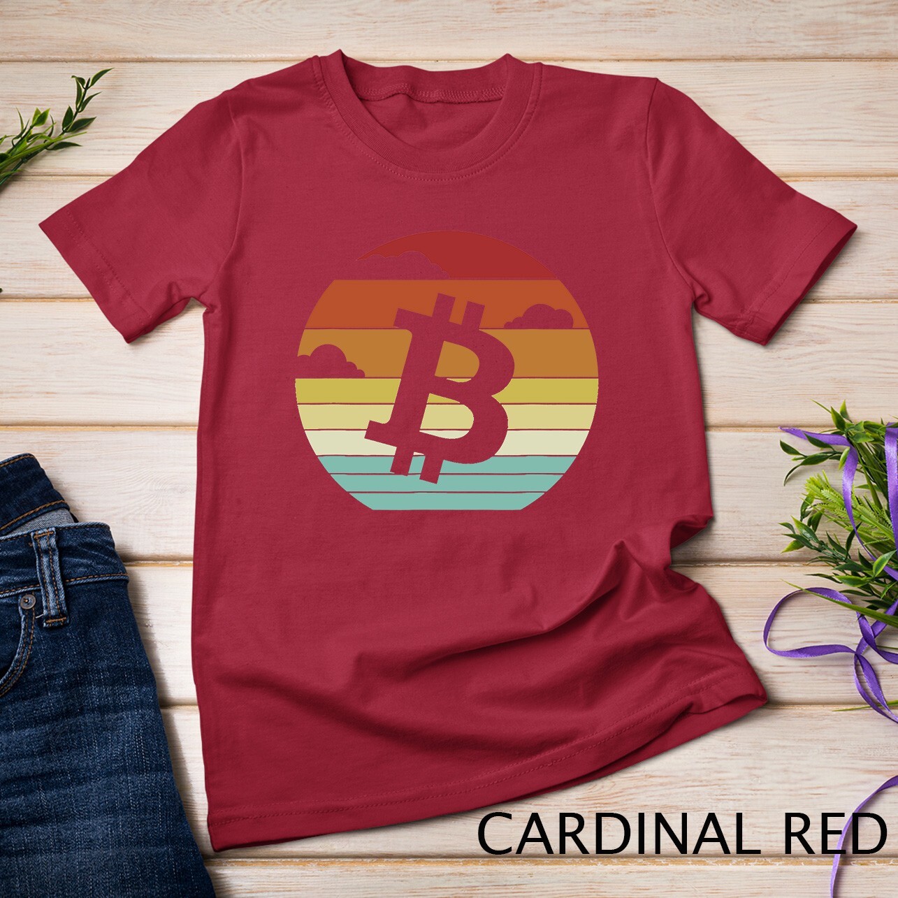 Crypto Cryptocurrency Blockchains Bitcoin T-Shirt Unisex T-shirt