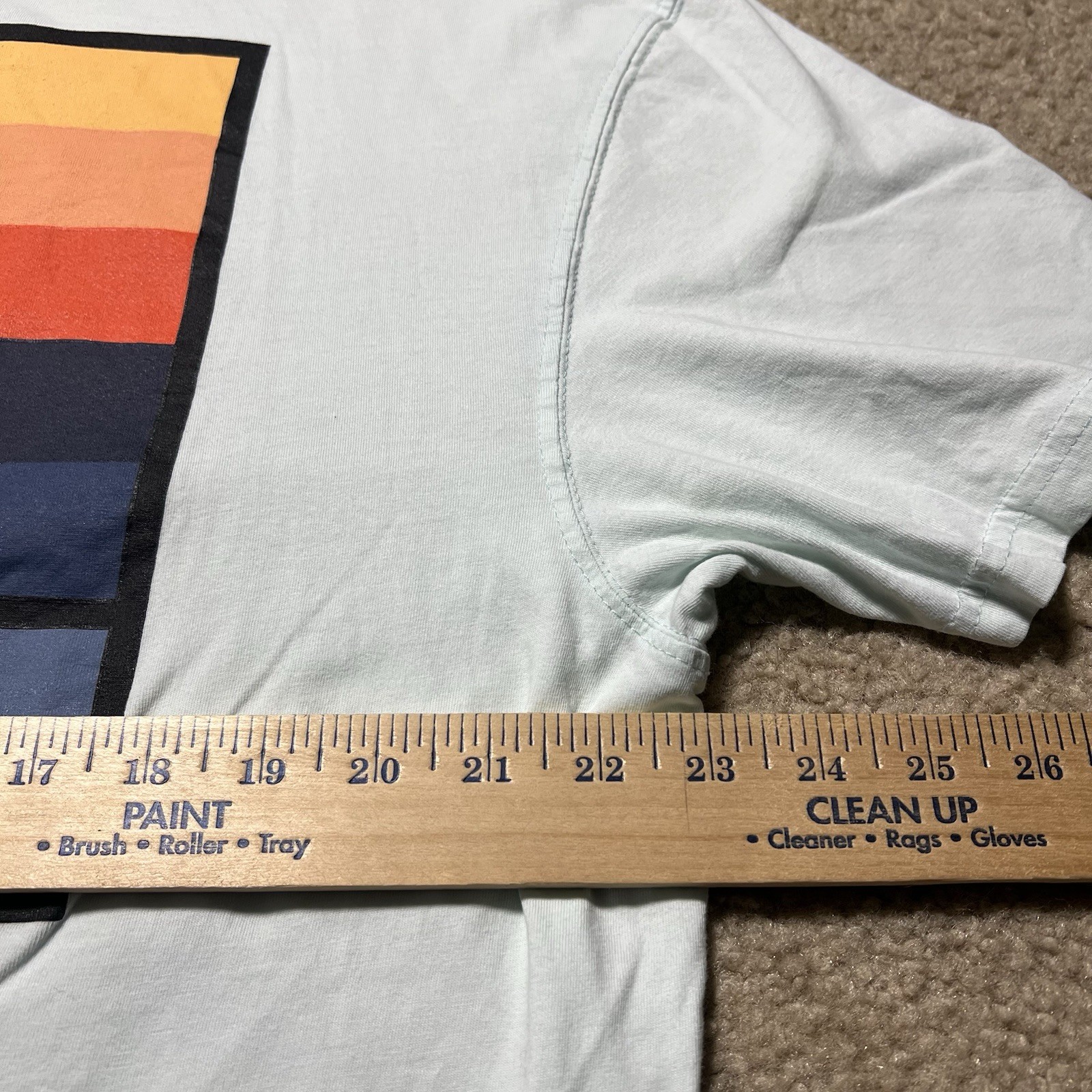 Reel Life Fishing T Shirt Mens XL Blue Wave Sunset Logo Graphic Outdoor