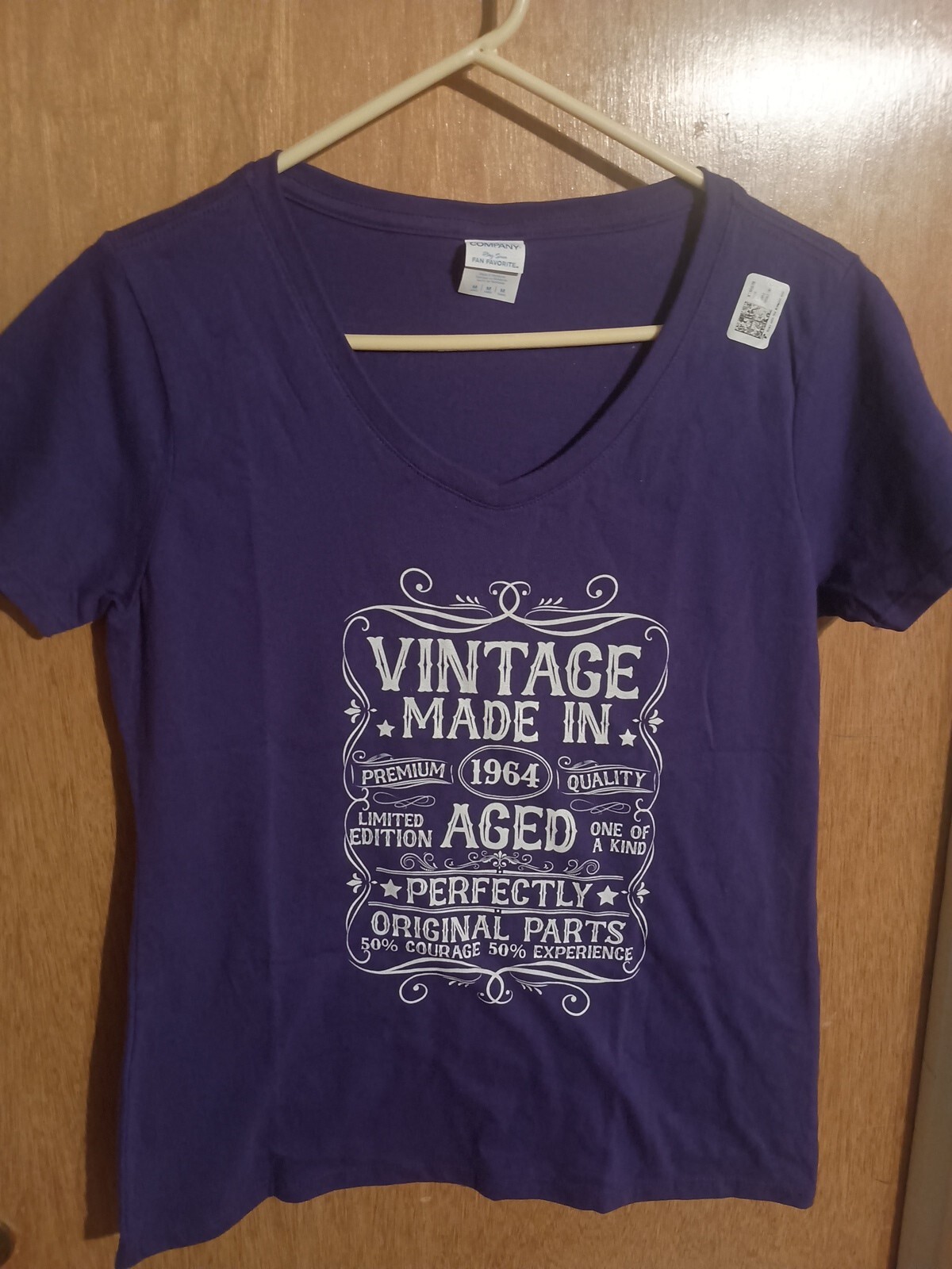 60th Birthday, Made in 1964 Aged Perfectly, Medium T- Shirt, Brand New