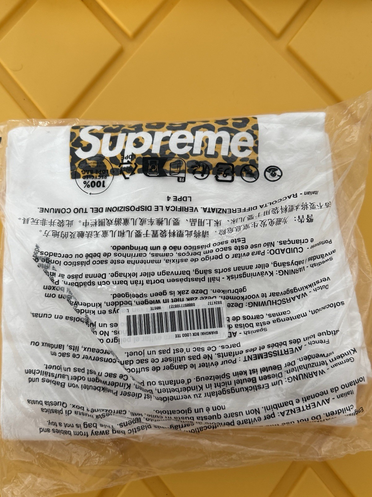 Size L – Supreme Shanghai Grand Opening Box Logo Tee White : SS24 *BRAND NEW*