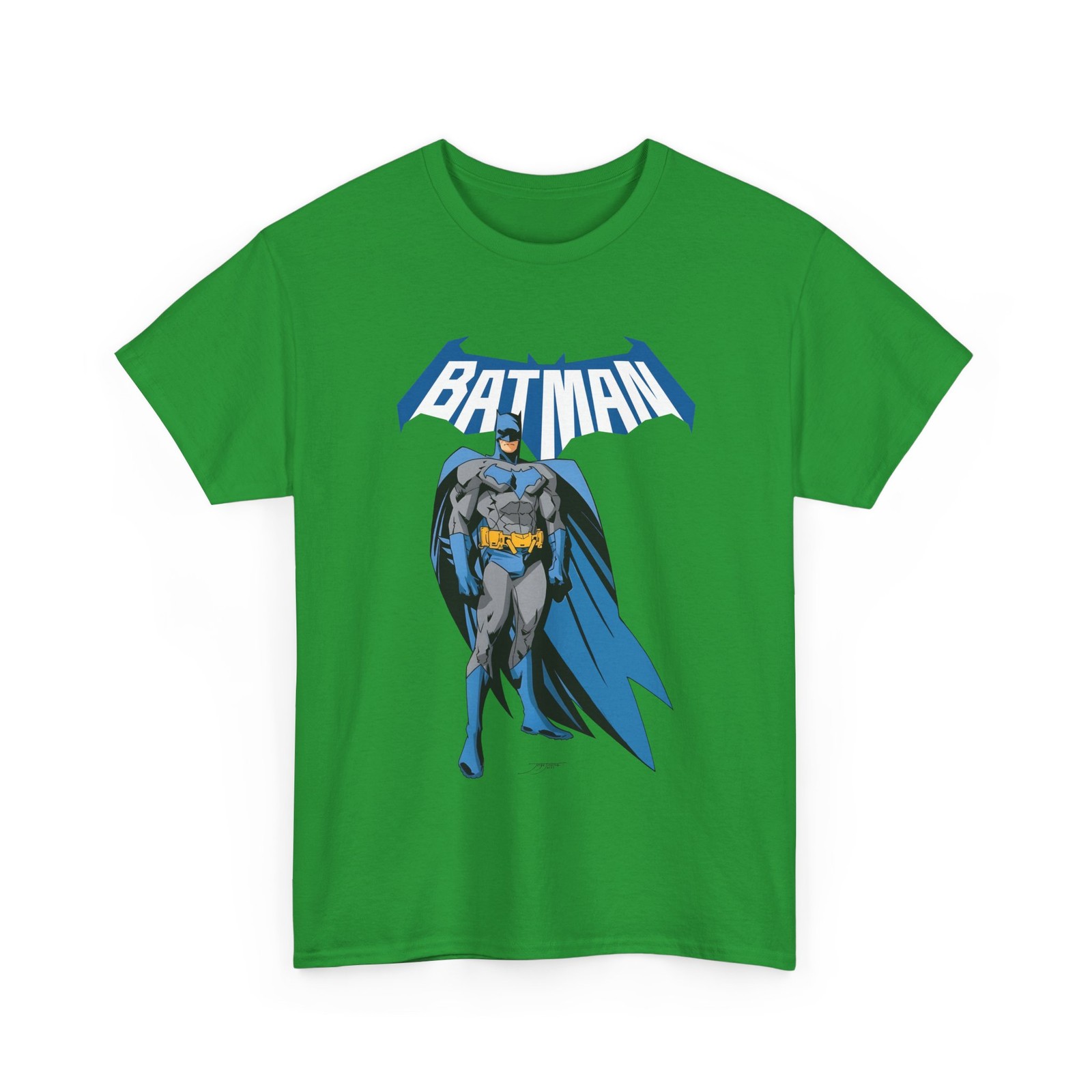 Batman T-Shirt Jorge Jimenez Art DC Comics Gotham Dark Knight Vintage-Style Tee