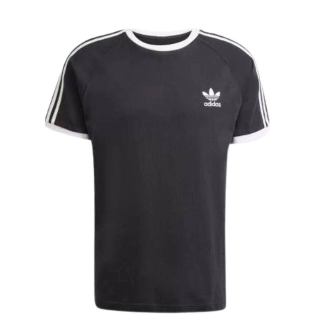 Adidas Originals California Men’s T-Shirt Trefoil Retro 3-Stripes Short Sleeve