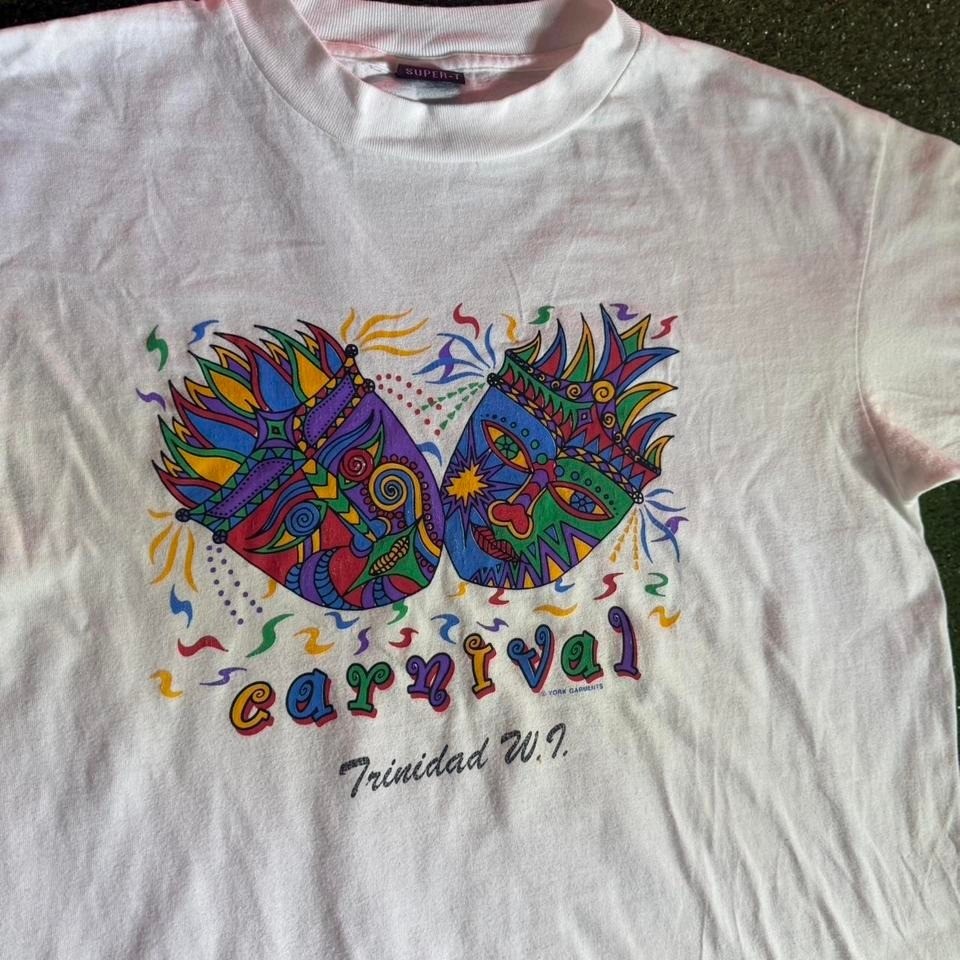 90s Carnival white tee Size L #carnival #summer