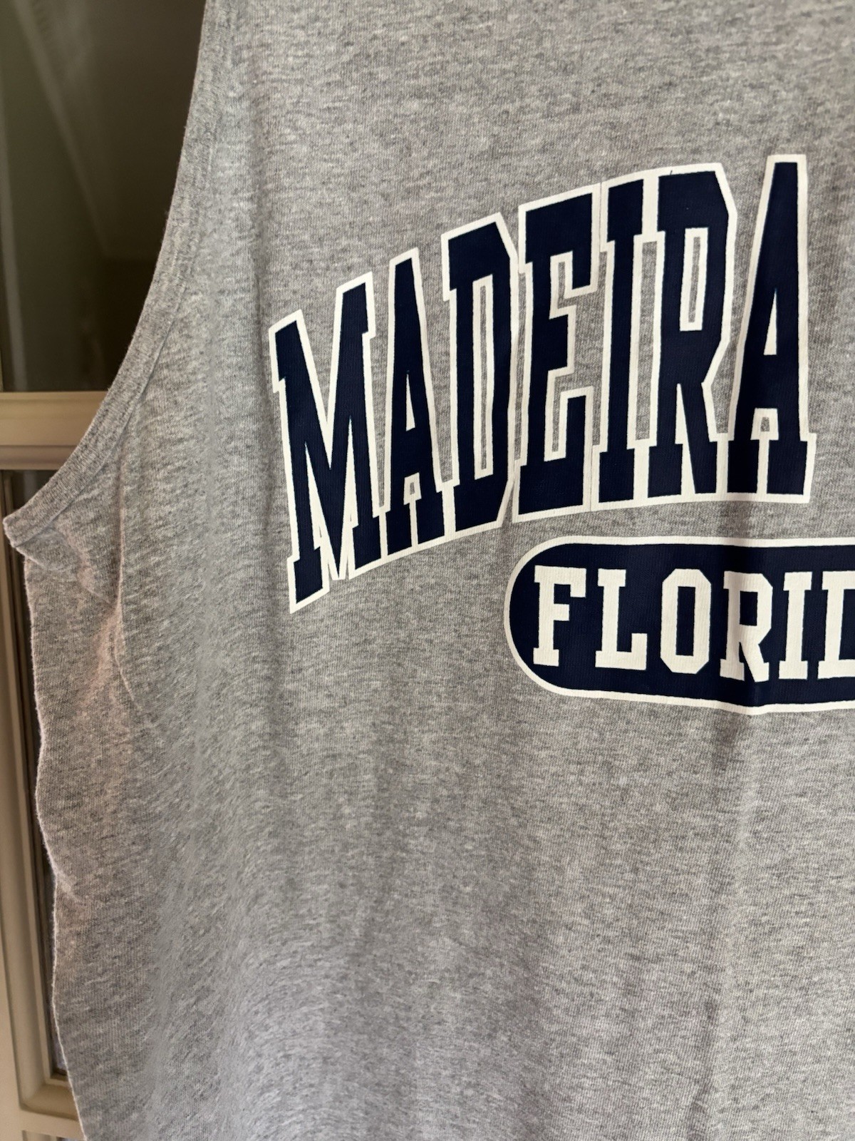Madeira Beach Florida Men’s Tank Top Size XXL 90/10 Preshrunk Cotton/Poly