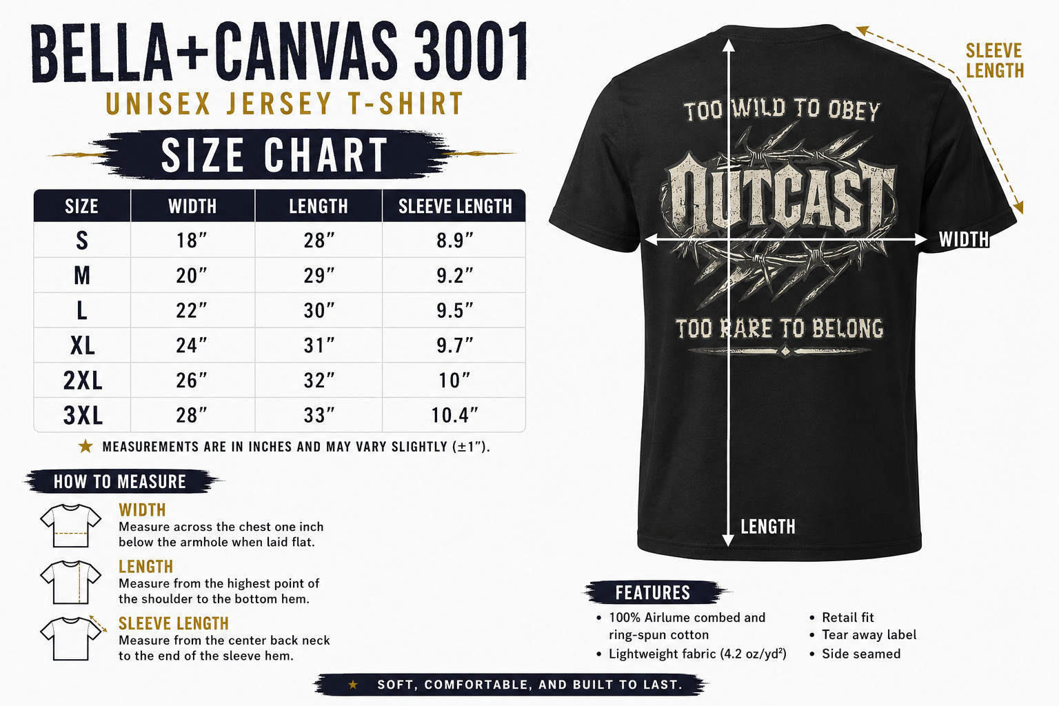 Outcast Gothic Graphic Tee Biker Streetwear Shirt Distressed Western Look
