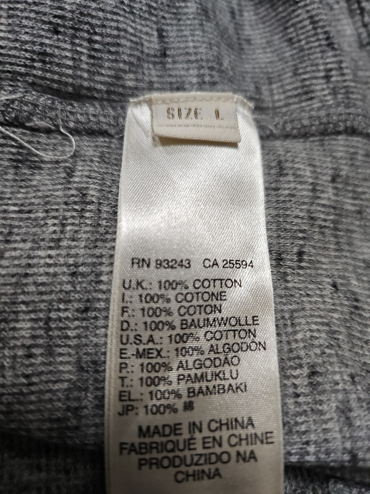 Diesel Industry Henley Stitched Nobel Gray Woven Long Sleeve Shirt SZ Large