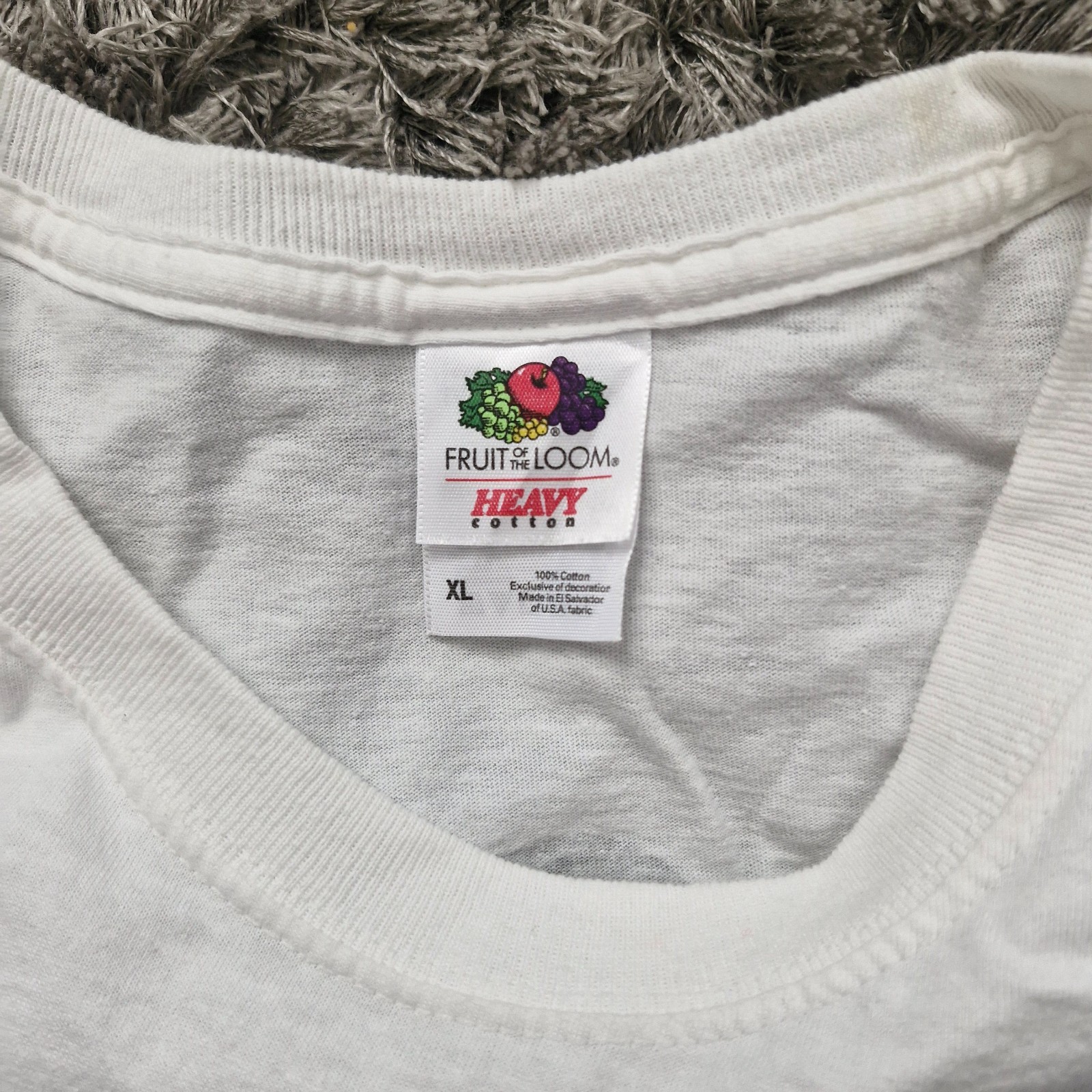 BPI Weightlifting Bodybuilding T Shirt Mens XL White Be Powerful Training Top