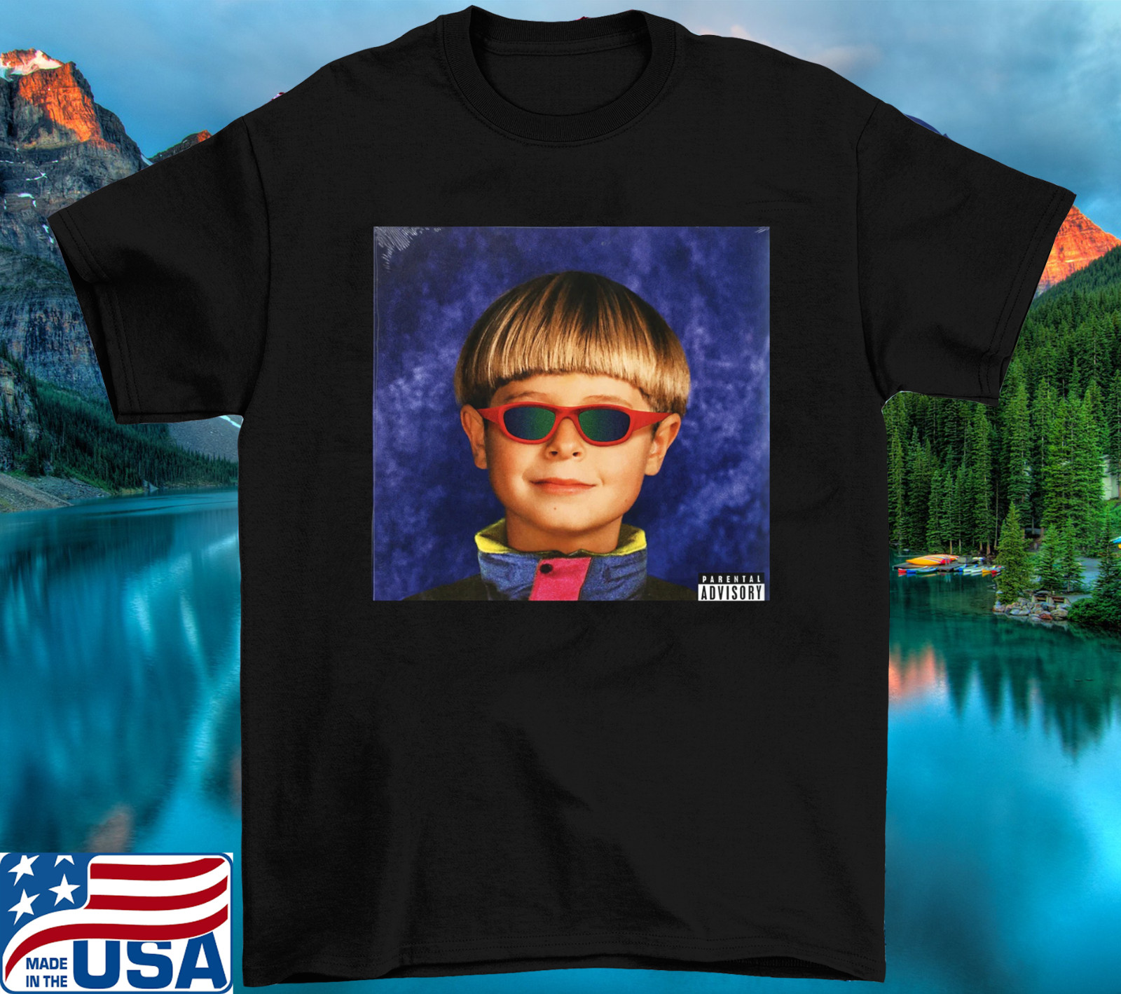 Oliver Tree Alien Boy Shirt Black Graphic Music Tee S-5XL
