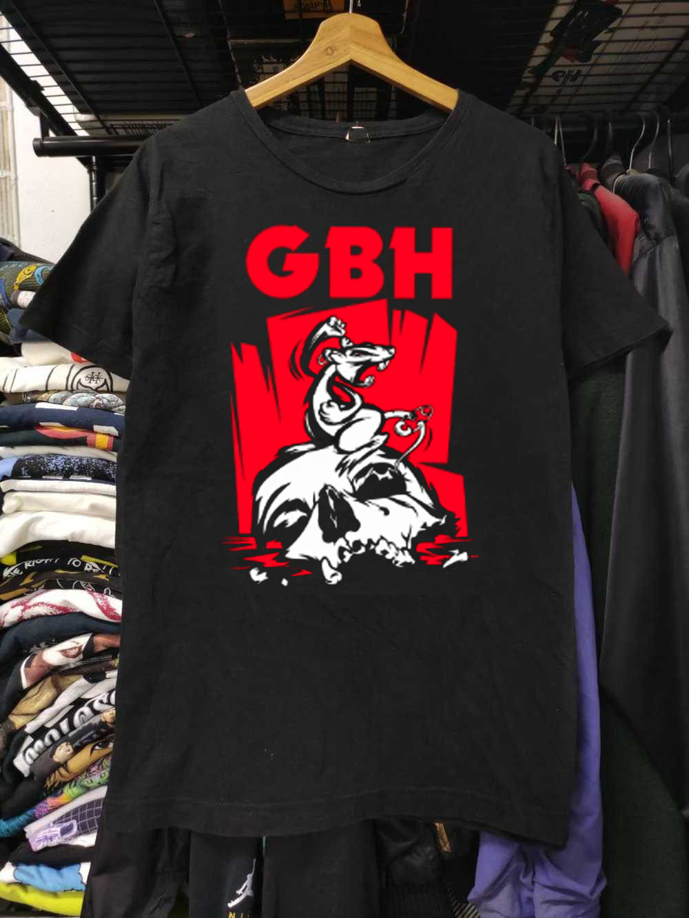 New! GBH Band Cotton Black Shirt Unisex Concert S to 5XL AR127