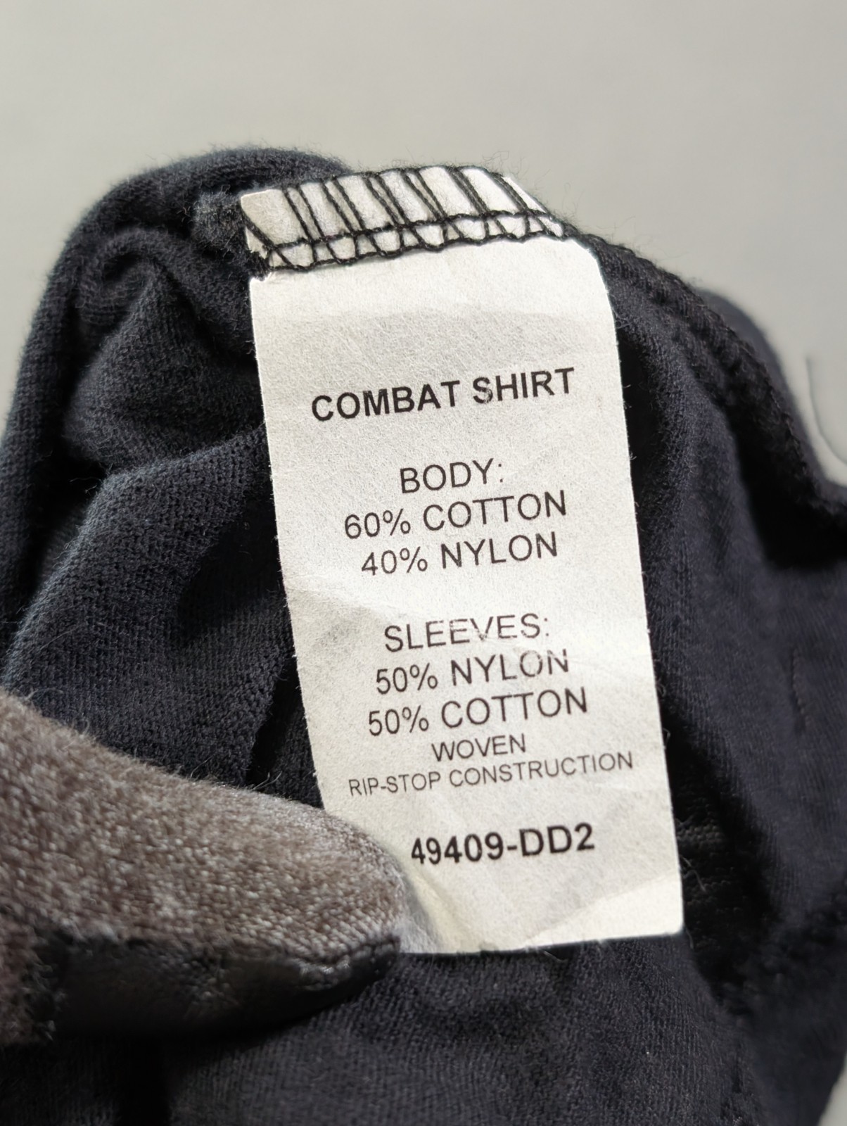 Tru-Spec Combat Shirt Mens Large Regular Urban Digital Camo Cordura 1/4 Zip