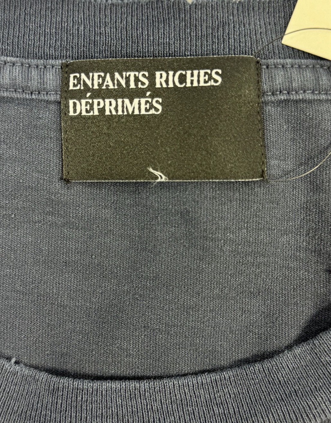 Enfants Riches Deprimes – Classic Logo Pocket Faded Print T-Shirt Size: XXL