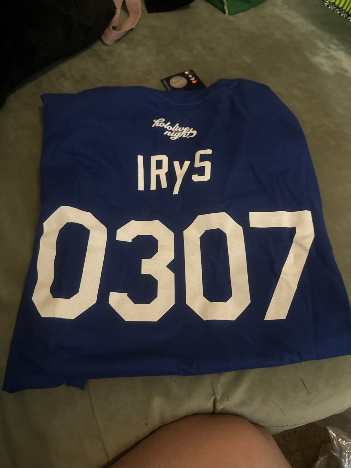 Official Event @ LA Dodgers x Hololive Night IRYS T-Shirts 7/5/25 Size Large.