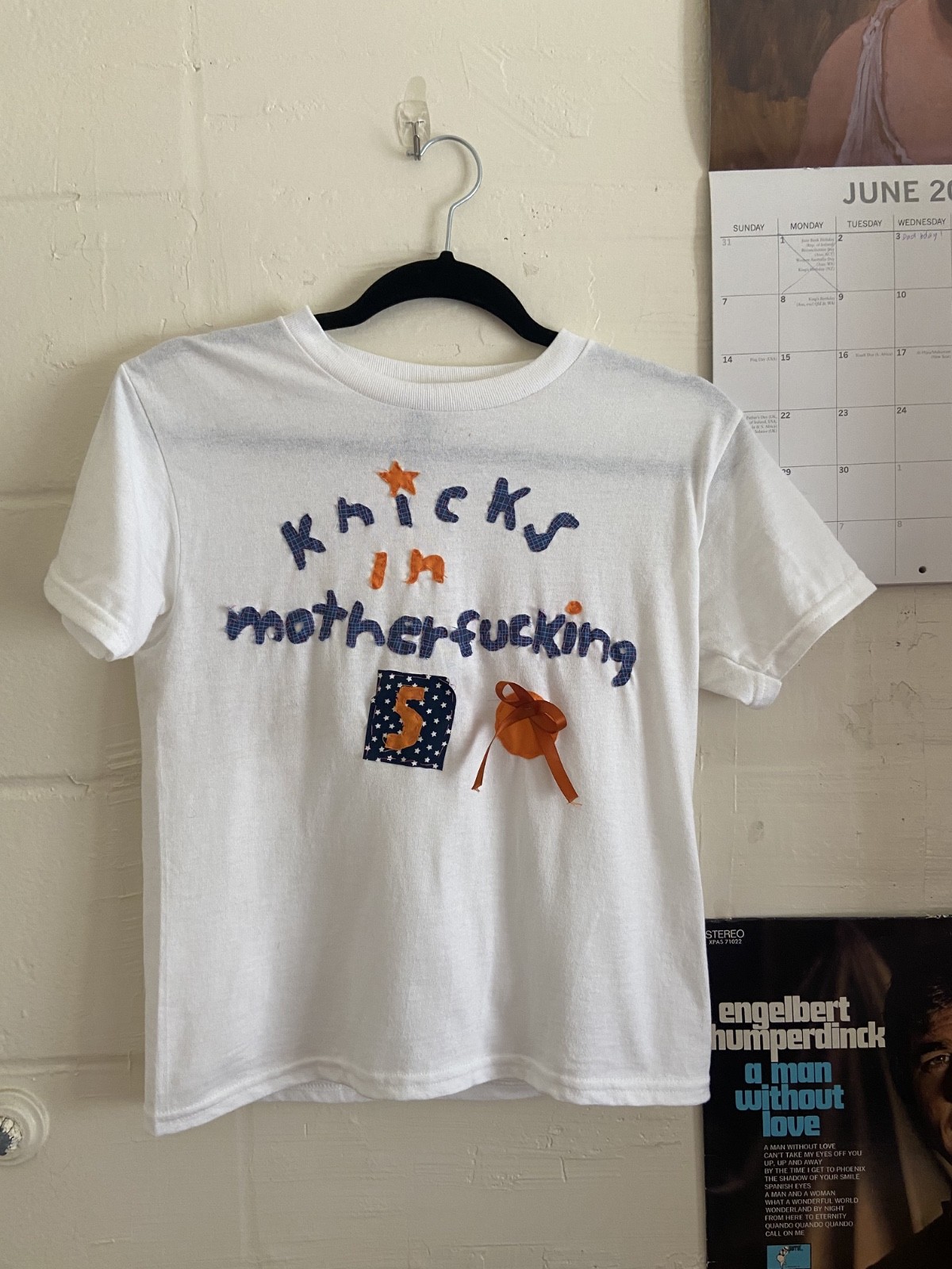Handmade Knicks Shirt Size S