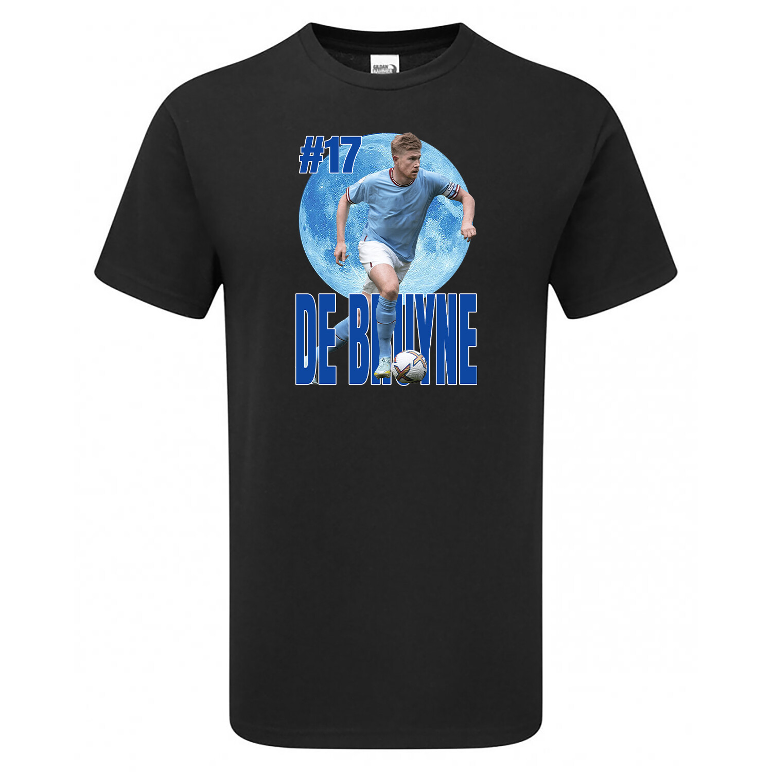 Kevin De Bruyne 17 Moon City TSHIRT Mens & Womens Fanmade Manchester